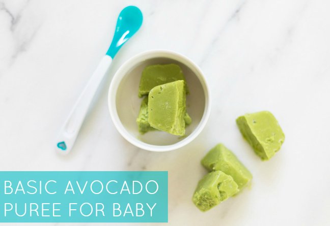 How to make avocado puree for baby