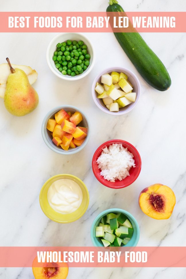 Food Ideas and Recipes for Baby Led Weaning