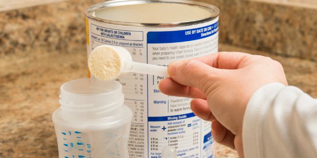 How to store make newborn formula