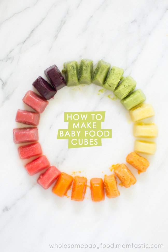 Making your own baby food is easy! Find out how with our visual guide.