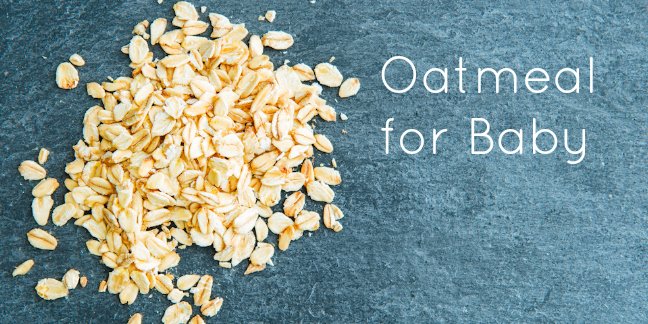 Bulk oats make great baby food!