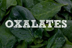 oxalates in spinach for baby